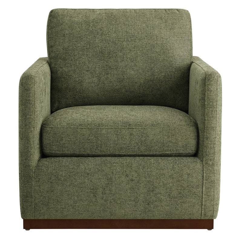 Spruce & Spring Shane Modern Swivel Accent Arm Chair
