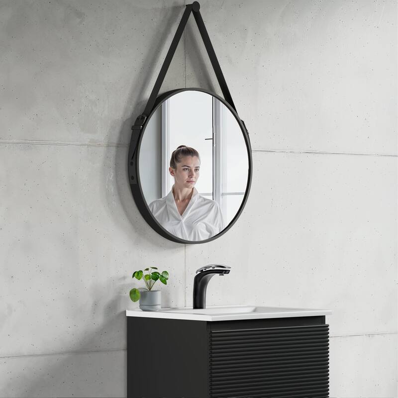 Goodrich 36" High Sling Mirror - Round 24" Diameter