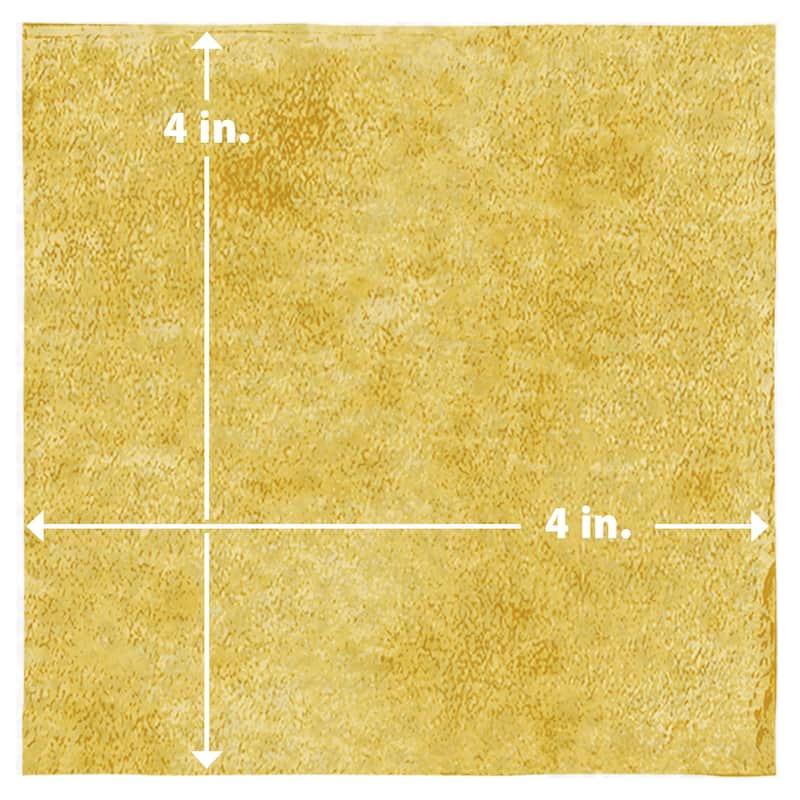 Merola Tile Menorca Lemon 4" x 4" Ceramic Wall Tile