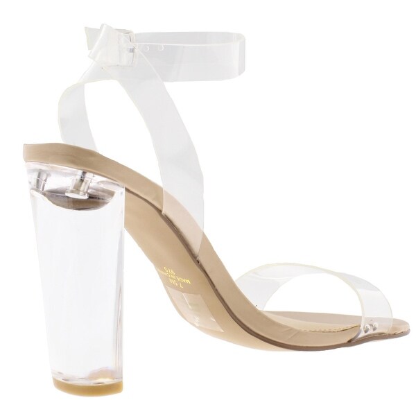aqua clear heels