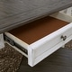 preview thumbnail 15 of 16, Allyson Park Wirebrushed White Charcoal 7 Piece Rectangular Table Set