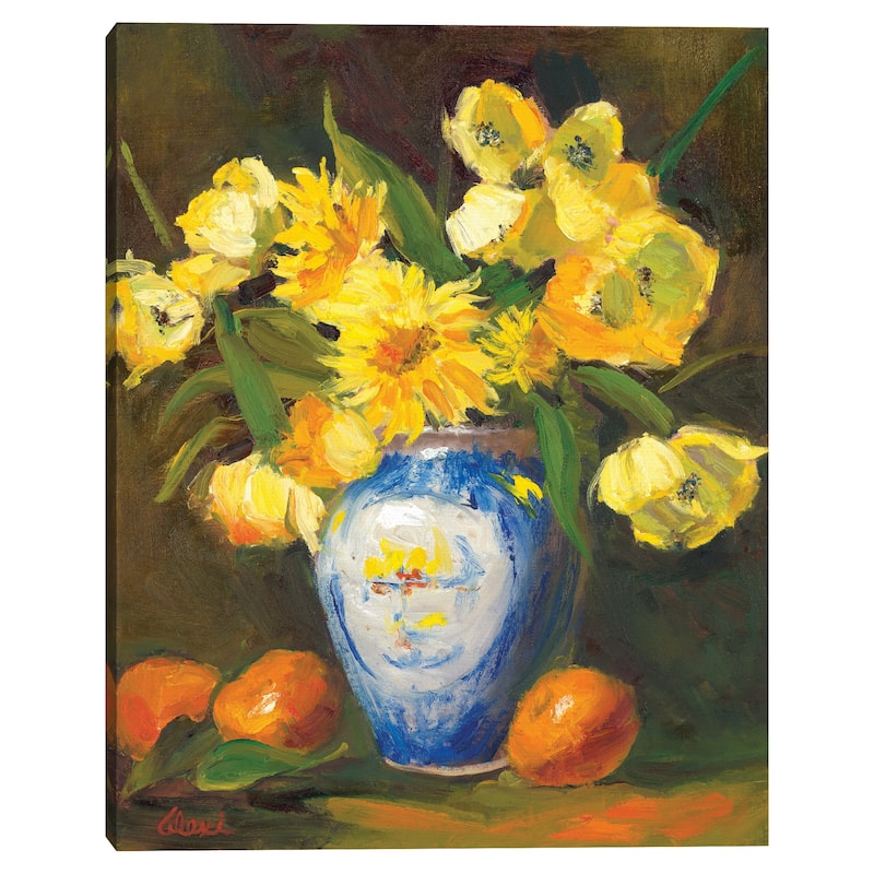 Butter Petals by Alexi Fine Canvas Art Print