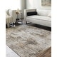 preview thumbnail 4 of 12, Livabliss Allegro Casual Distressed Abstract Area Rug Tan/Ivory - 6' 7" x 9'