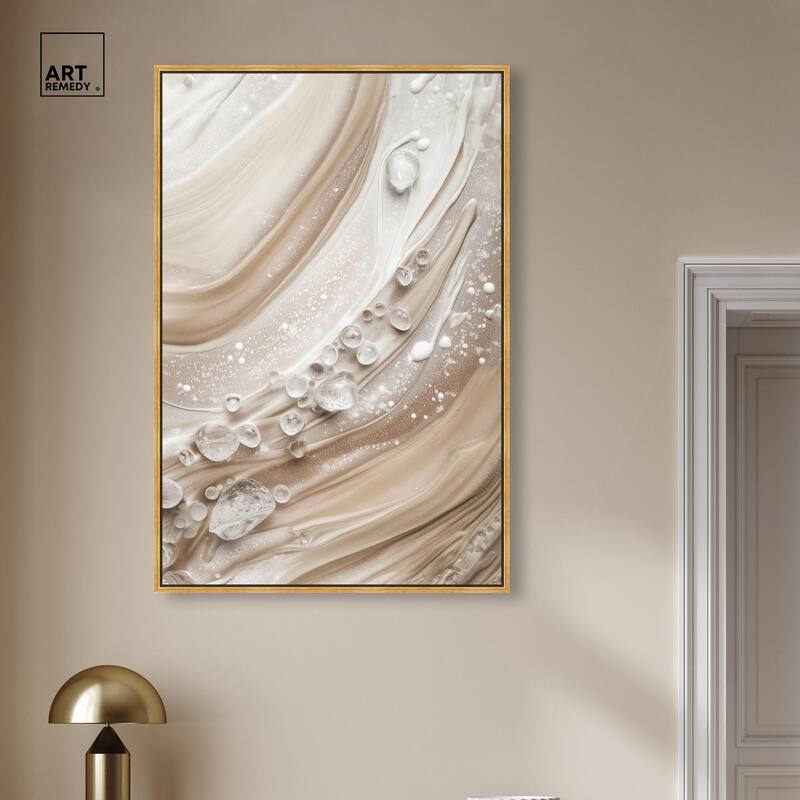 Viscous Veils II Canvas by Art Remedy