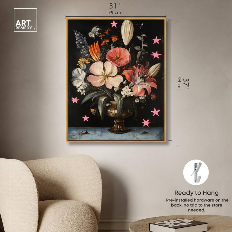 TANY's Floral Universe I Canvas by Art Remedy