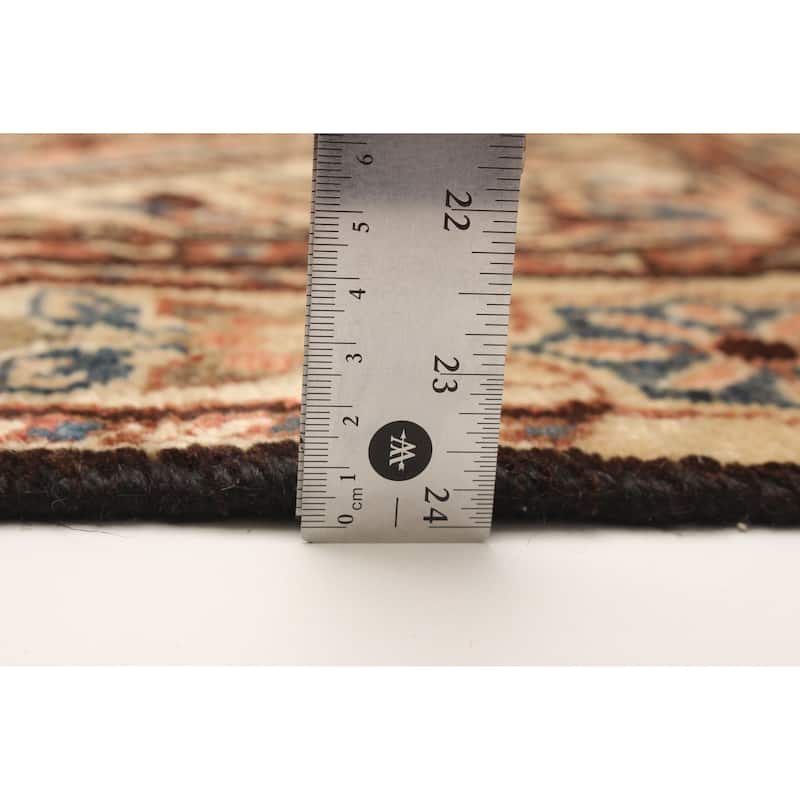ECARPETGALLERY Hand-knotted Andelz Copper Wool Rug - 4' 7" x 10' 6"