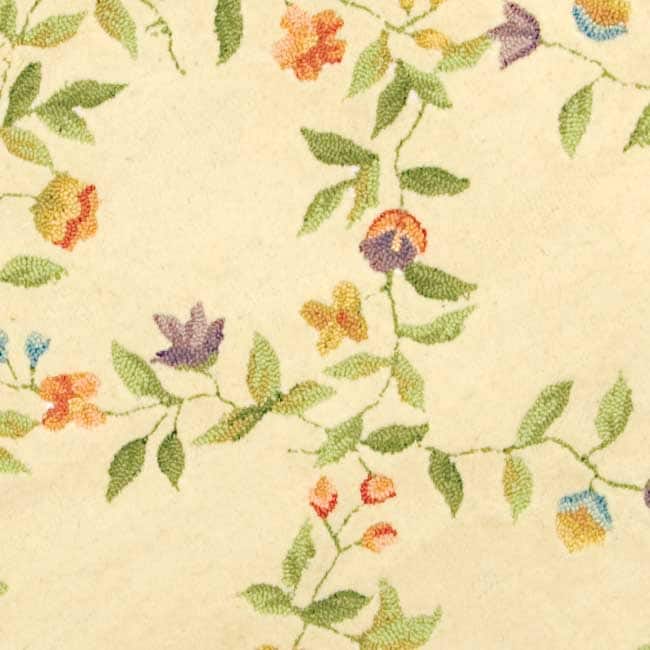 SAFAVIEH Handmade Berkeley Bice Botanical Wool Rug