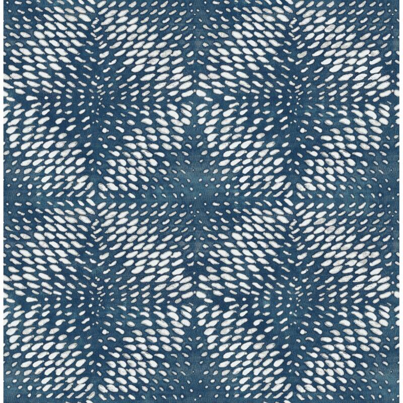 A-Street Prints Ethos Sapphire Abstract Wallpaper