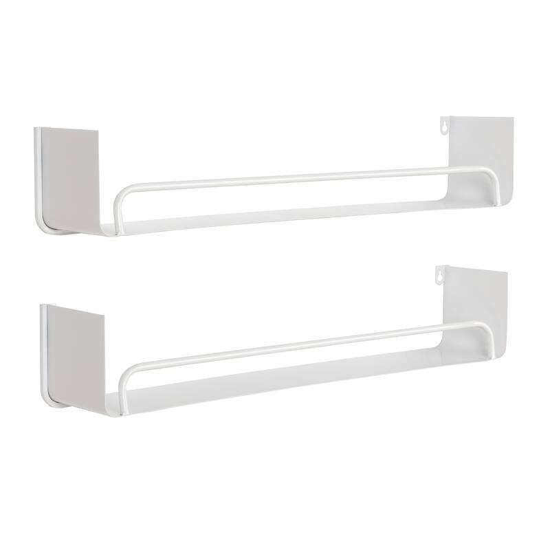 Carson Carrington Lacktorp Modern Wall Shelf (Set of 2)