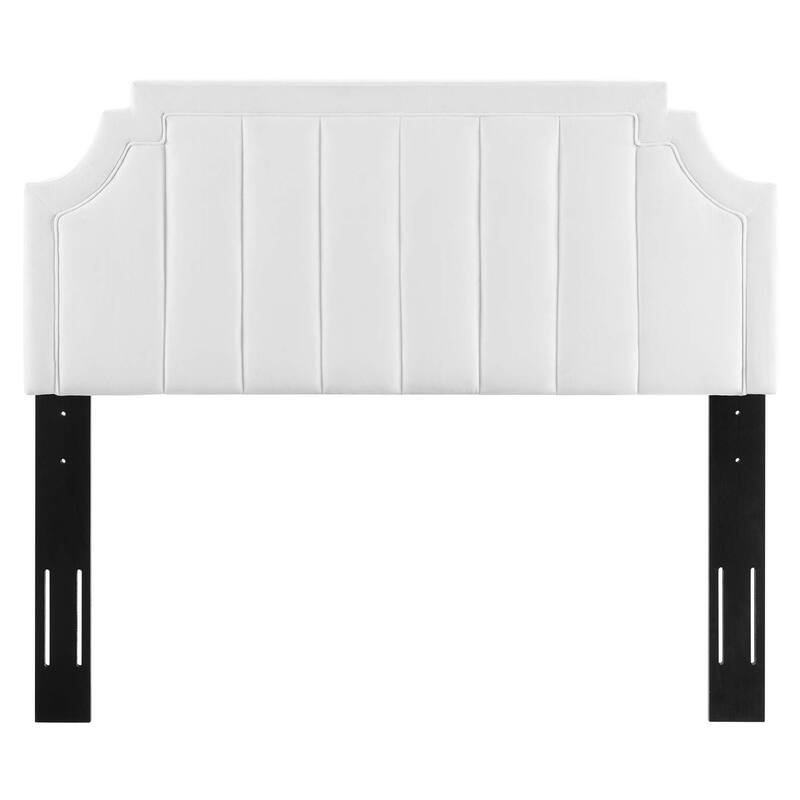 Alyona Channel Tufted Performance Velvet Twin Headboard - Overstock ...