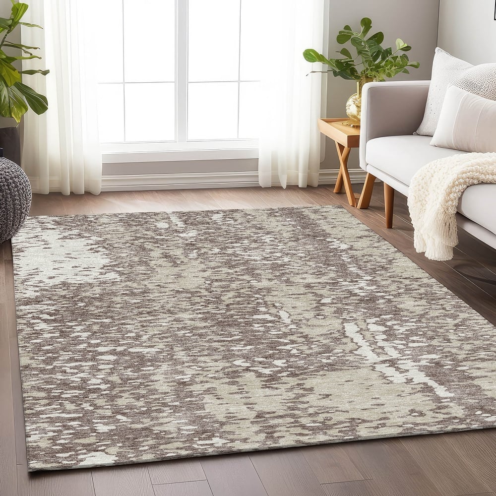 Premium Washable Super Soft Abstract Causal Mayfield Rug