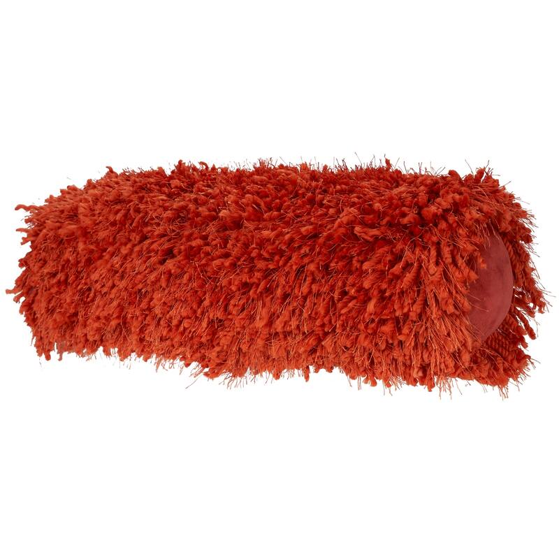 Mina Victory Shag Solid Throw Pillow