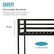 preview thumbnail 4 of 19, Furniture of America Jackson Modern Metal Twin over Twin Low Profile Bunk Bed with Reversible Ladder