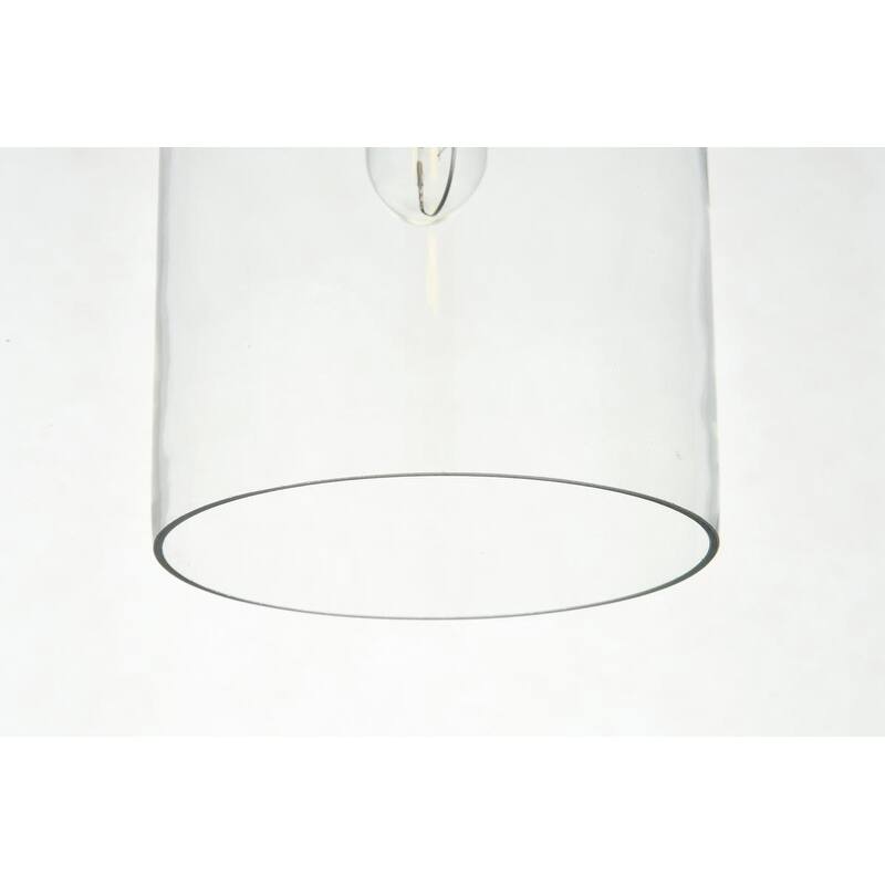 1-Light Pendant with 5 inch Clear Glass