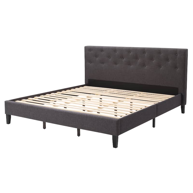 Nova Ridge Tufted Upholstered Bed, King