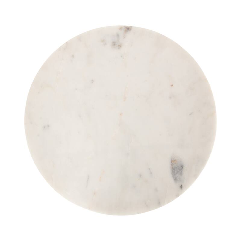 Kate and Laurel Engles Adjustable Marble Table and Plant Stand