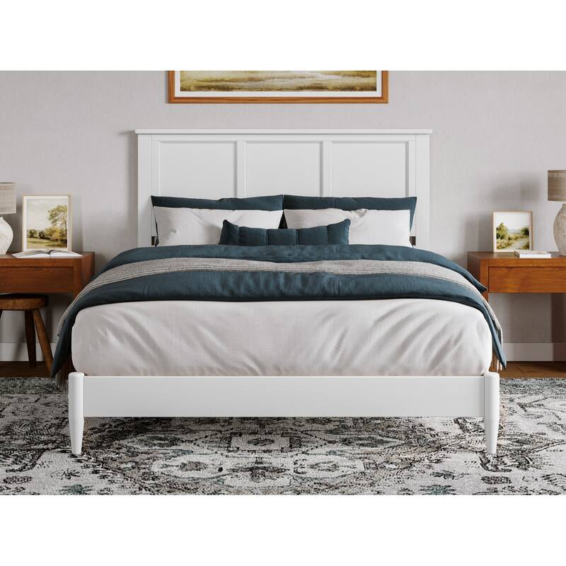 Charlotte Solid Wood Low Profile Platform Bed