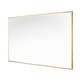 preview thumbnail 33 of 66, Rectangle Metal Framed Beveled Edge Bathroom Vanity Mirror