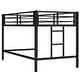 preview thumbnail 8 of 9, Kids Twin Size Metal Loft Bed with Ladder and Guardrails