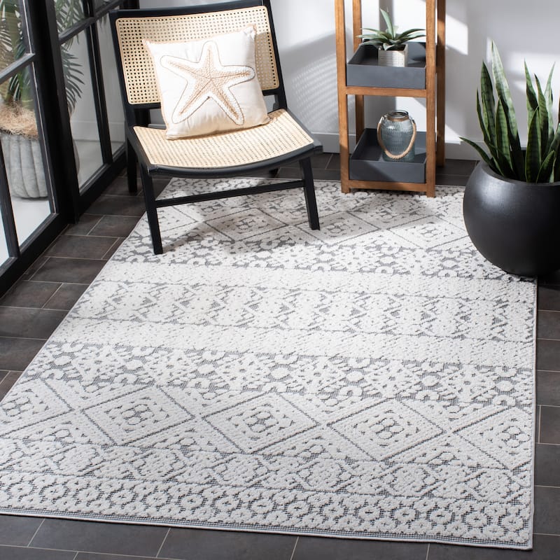 SAFAVIEH Cabana Ioana Indoor/ Outdoor Waterproof Patio Rug