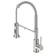 preview thumbnail 106 of 158, Kraus Bolden 2-Function 1-Handle Commercial Pulldown Kitchen Faucet KFF-1610 - 19 1/4" Height (Filter Faucet) - SFS - Spot Free Stainless Steel
