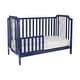 preview thumbnail 20 of 22, Celeste 3-in-1 Convertible Island Crib White Blue