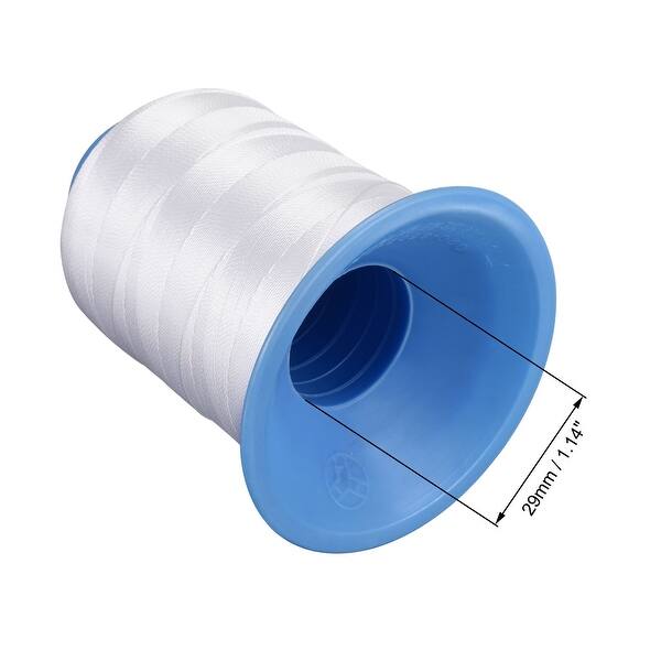 Bonded Polyester Thread Extra-strong 984 Yards 300D/0.38mm (White ...
