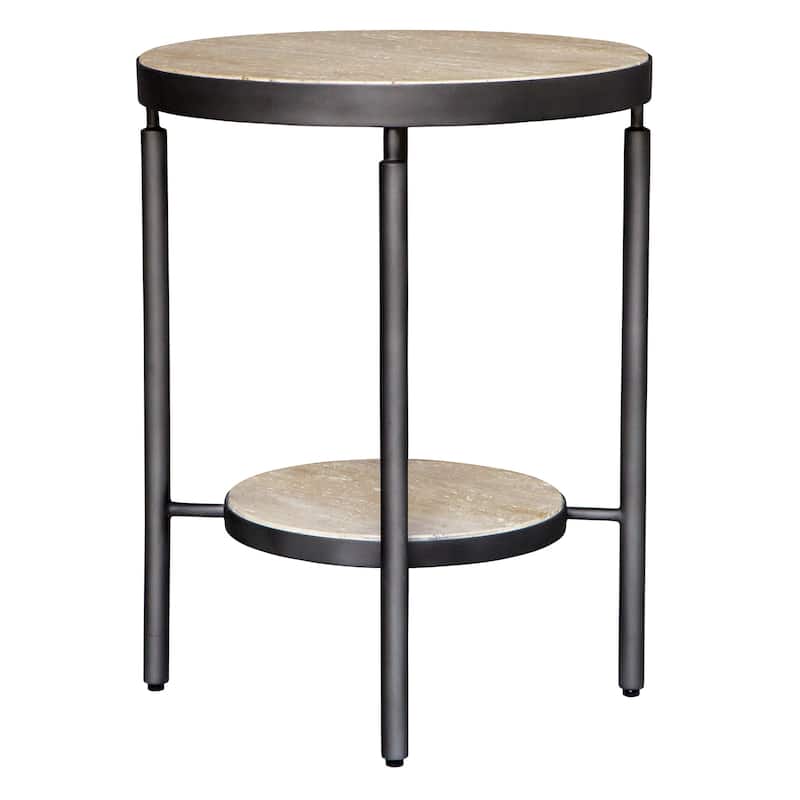 Uttermost 24113 Dauntless 19" Wide Metal Accent Table