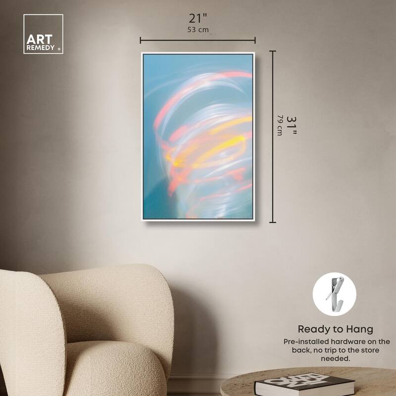 Swirling Light I Canvas by Art Remedy