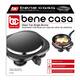 Bene Casa glass top single electric burner, ceramic burner, 1000-watt burner,