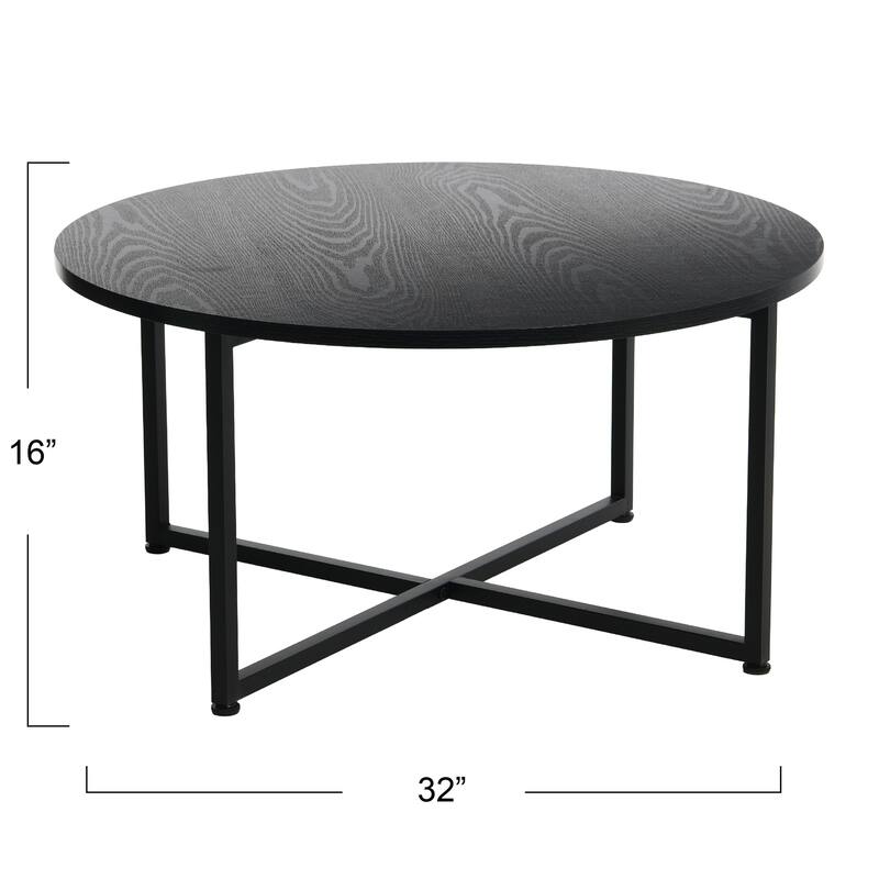 Household Essentials Round Coffee Table - 31.5"