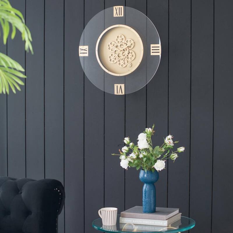 24" Round Wall Clock