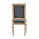 preview thumbnail 14 of 89, Regina Wood Upholstered Dining Chair by Christopher Knight Home