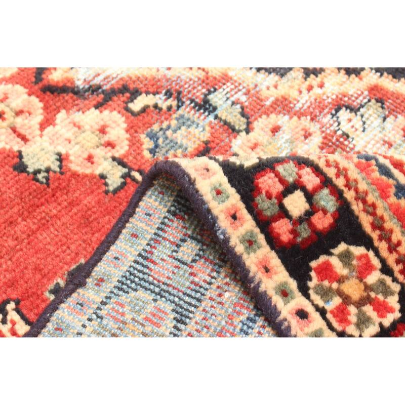 ECARPETGALLERY Hand-knotted Andelz Red Wool Rug - 4'1 x 6'7