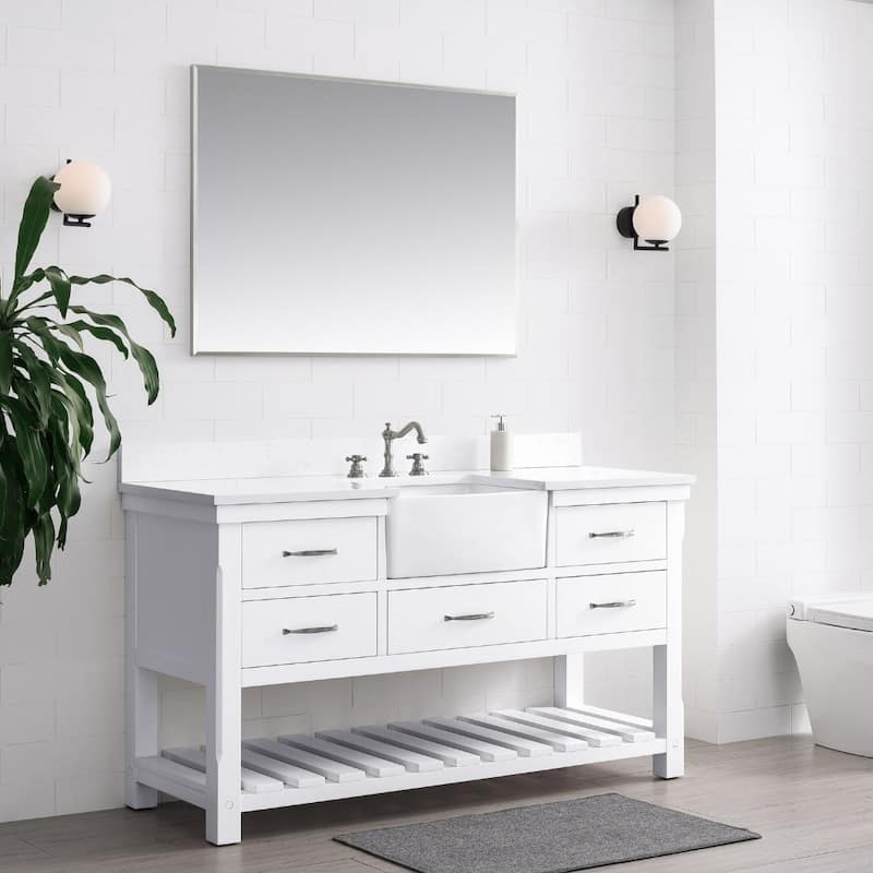 Sudio Design Wesley 60" Single Bathroom Vanity