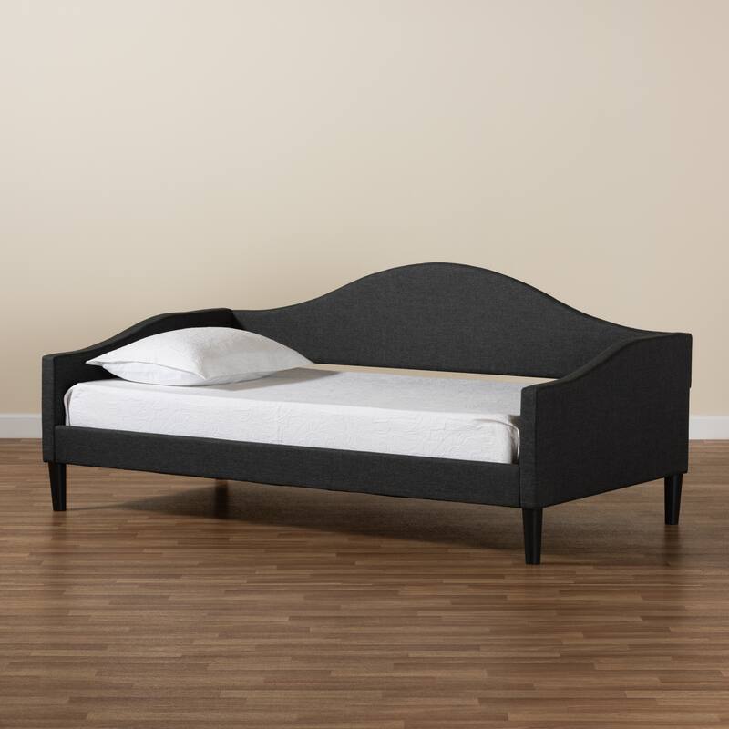 Milligan Modern & Contemporary Fabric Upholstered Wood Daybed-Full