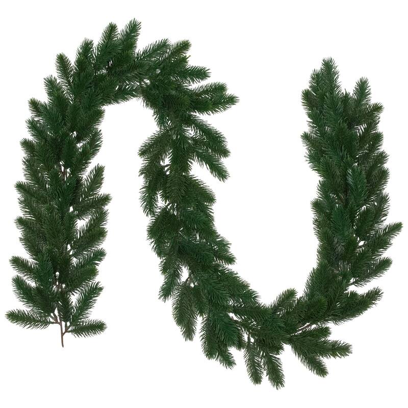 Winter Pine Artificial Christmas Garland - 6' - Unlit