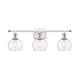 Option White and Polished Chrome / Clear