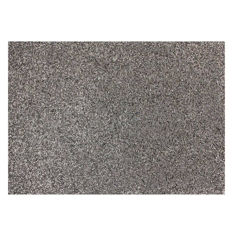 Sparkles Home Luminous Rectangle Rhinestone Placemat - Charocal