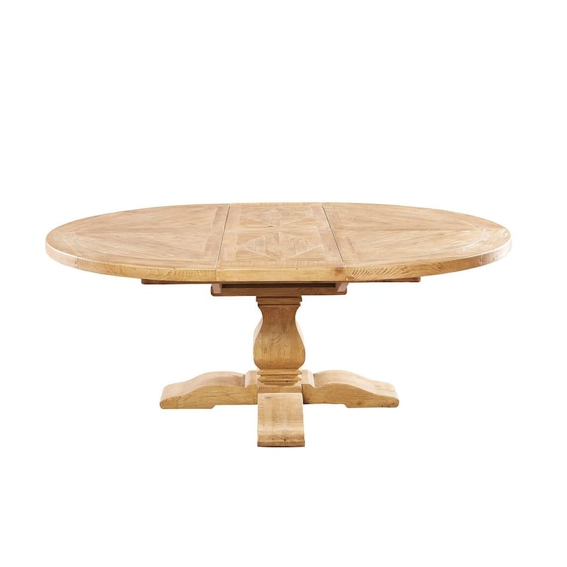 Manor House 60" Reclaimed Elm Dining Table, Brown