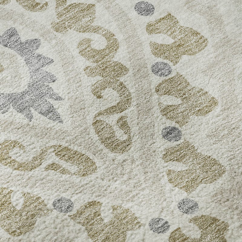 Premium Washable Super Soft Diamond Medallions Mayfield Rug