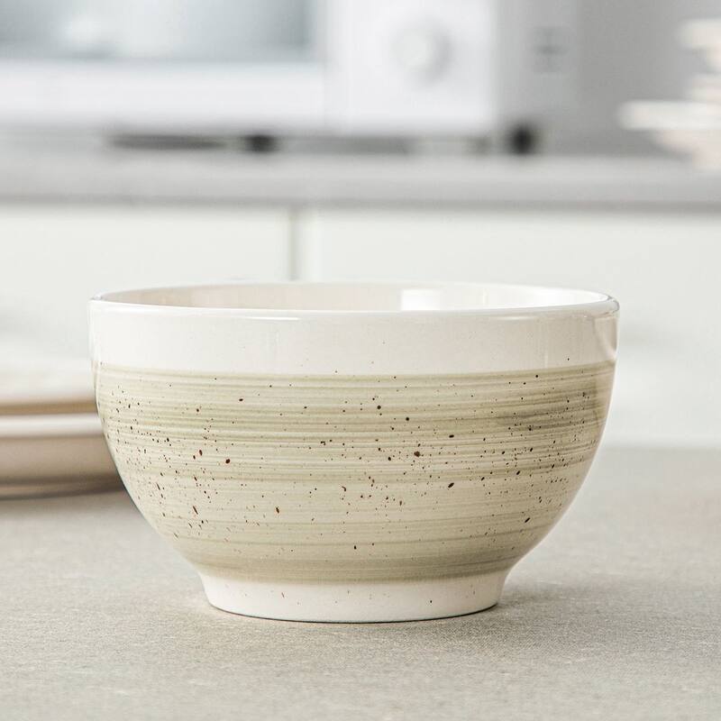 vancasso ORI Stoneware 16-Piece Dinnerware Set, Service for 4