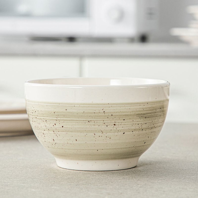 vancasso ORI Stoneware 16-Piece Dinnerware Set, Service for 4