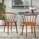 preview thumbnail 9 of 16, Simple Living Florence Modern Farmhouse Rubberwood Dining Chairs (Set of 2)