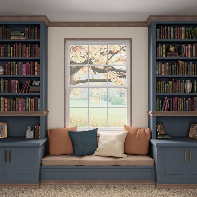 WM205 1-1/8-in D x 1-1/8-in W x 96-in L Americraft Solid Hardwood Stain Grade Corner Guard Moulding