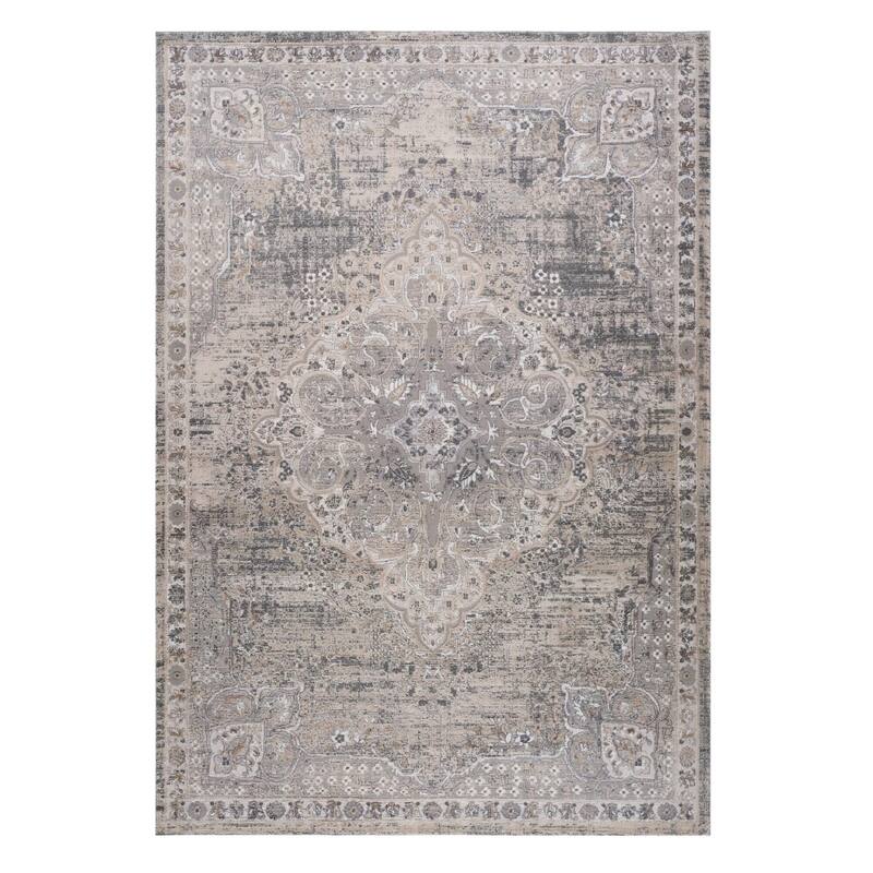 Bike Distressed Stain Resistant Woven Durable Area Rug By HomeRoots