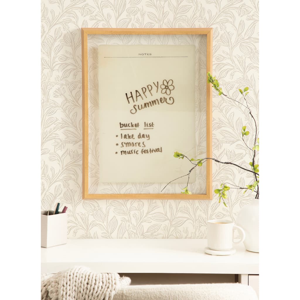 Kate and Laurel Vintage Notes Dry Erase by The Creative Bunch Studio