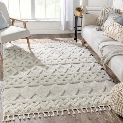 Well Woven Salem Austen Moroccan Tribal High-Low Area Rug