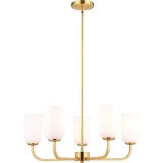 Vaxcel Lighting H0305 5 Light 26" Wide Chandelier