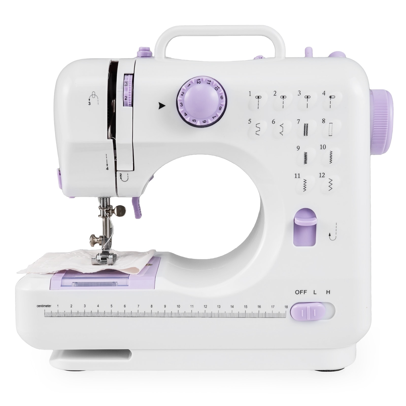 Costway Sewing Machine for Beginners Mini Sewing Machine with 12